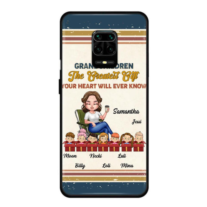 Custom Personalized Grandma Phone Case - Gift Idea For Grandma/Mother's Day - Up To 7 Kids - Grandchildren The Greatest Gift Your Heart Will Ever Know - Case For Xiaomi/Oppo/Huawei