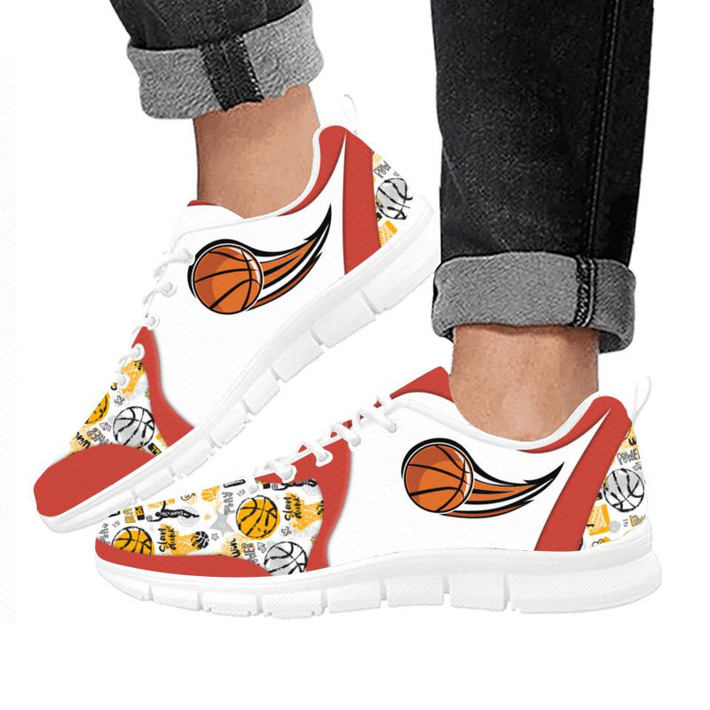 Personalized Basketball Girl Sneakers - Best Gift Idea For Basketball Lovers