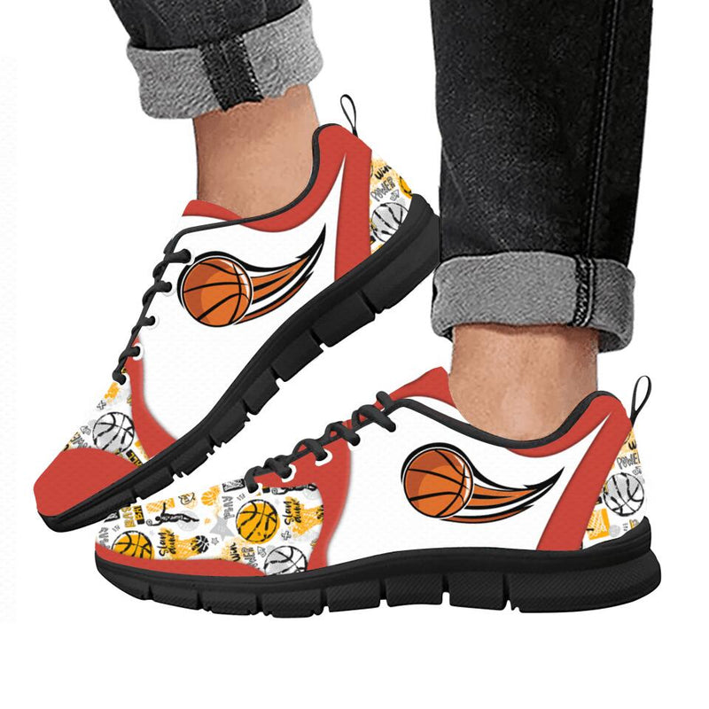 Personalized Basketball Girl Sneakers - Best Gift Idea For Basketball Lovers