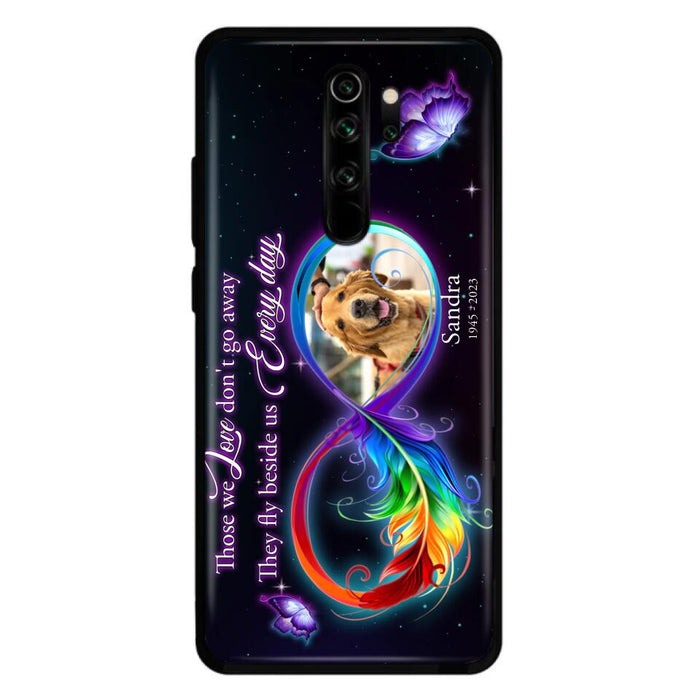 Custom Personalized Memorial Infinity Symbol Phone Case For Xiaomi/ Oppo/ Huawei - Upload Photo - Memorial Gift Idea For Father's Day/Mother's Day/ Pet Owners - Those We Love Don't Go Away