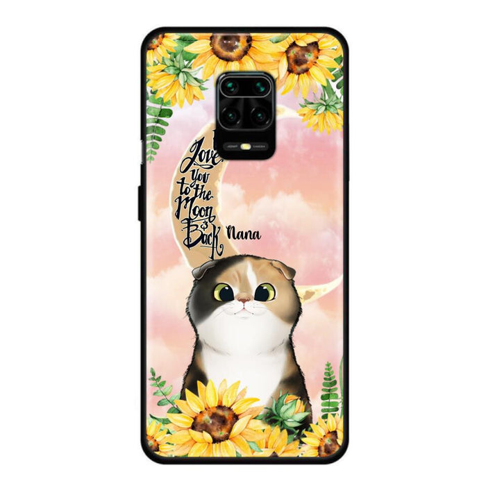 Custom Personalized Cat Phone Case - Best Gift Idea For Cat Lovers With Upto 7 Cats - Case For iPhone, Samsung and Xiaomi