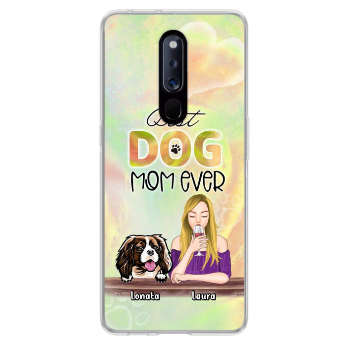 Custom Personalized Pet Mom Phone Case - Gift Idea For Dog/Cat Lovers/Pet Mom - Upto 4 Dogs/Cats - Best Dog Mom Ever - Case For Oppo/Xiaomi/Huawei