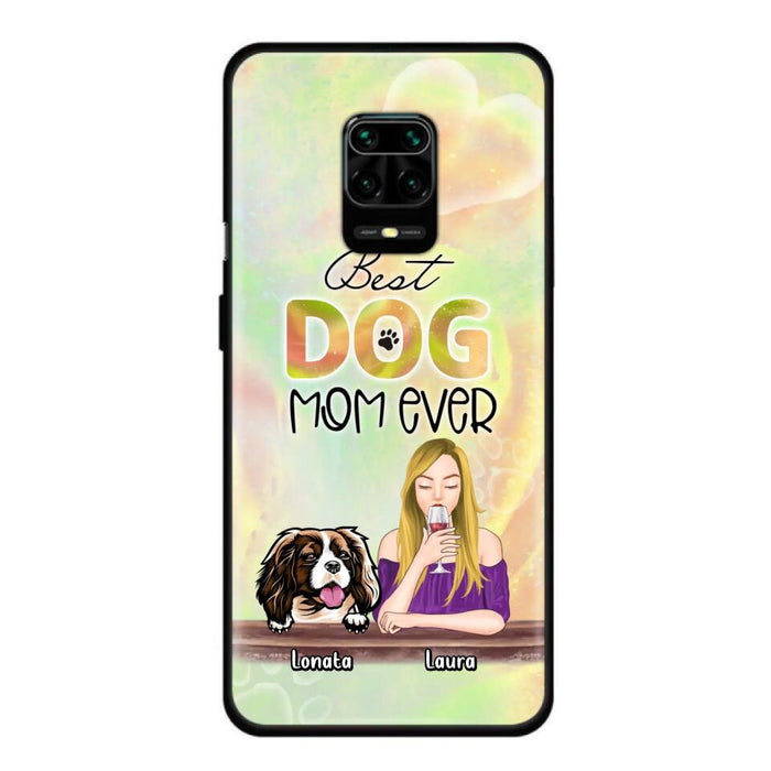 Custom Personalized Pet Mom Phone Case - Gift Idea For Dog/Cat Lovers/Pet Mom - Upto 4 Dogs/Cats - Best Dog Mom Ever - Case For Oppo/Xiaomi/Huawei