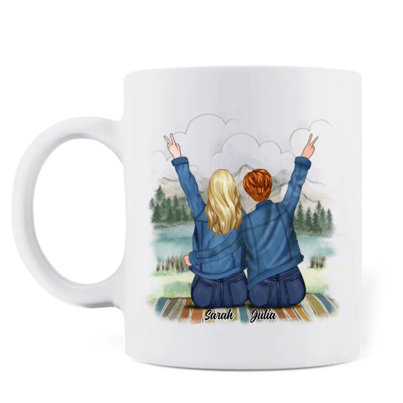 Personalized Friend Coffee Mug - Best Gift For Friends - Soul Sisters