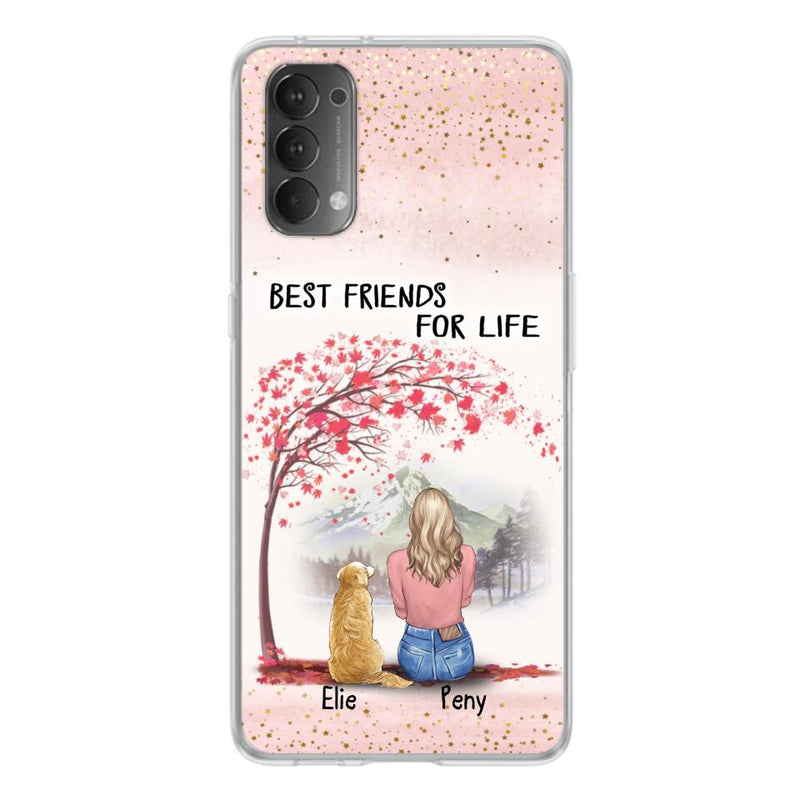 Personalized Pet Mom Phone Case - Mom With Up to 5 Pets - Best Friends For Life - Phone Case For Xiaomi, Oppo And Huawei