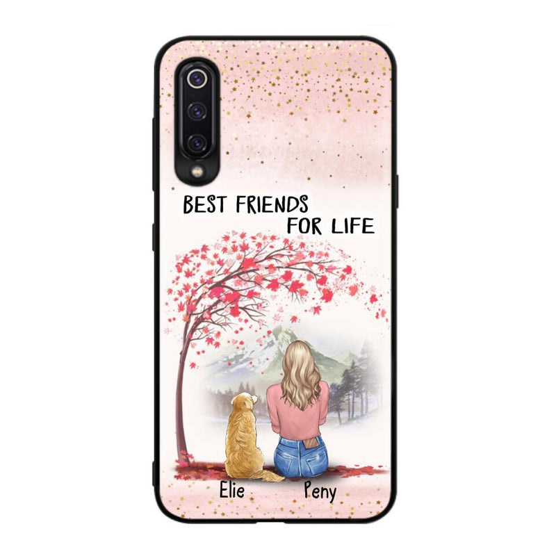 Personalized Pet Mom Phone Case - Mom With Up to 5 Pets - Best Friends For Life - Phone Case For Xiaomi, Oppo And Huawei