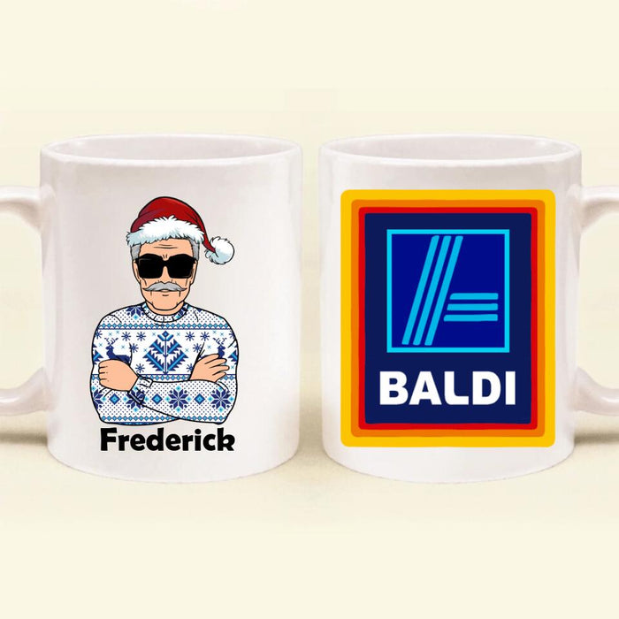 Custom Personalized Baldi Custom Coffee Mug - Gift  Idea For Man