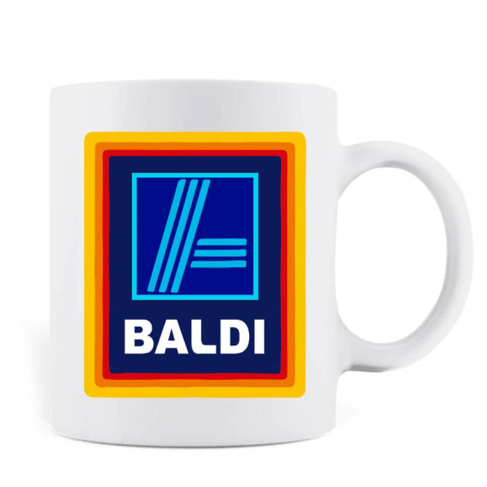 Custom Personalized Baldi Custom Coffee Mug - Gift  Idea For Man