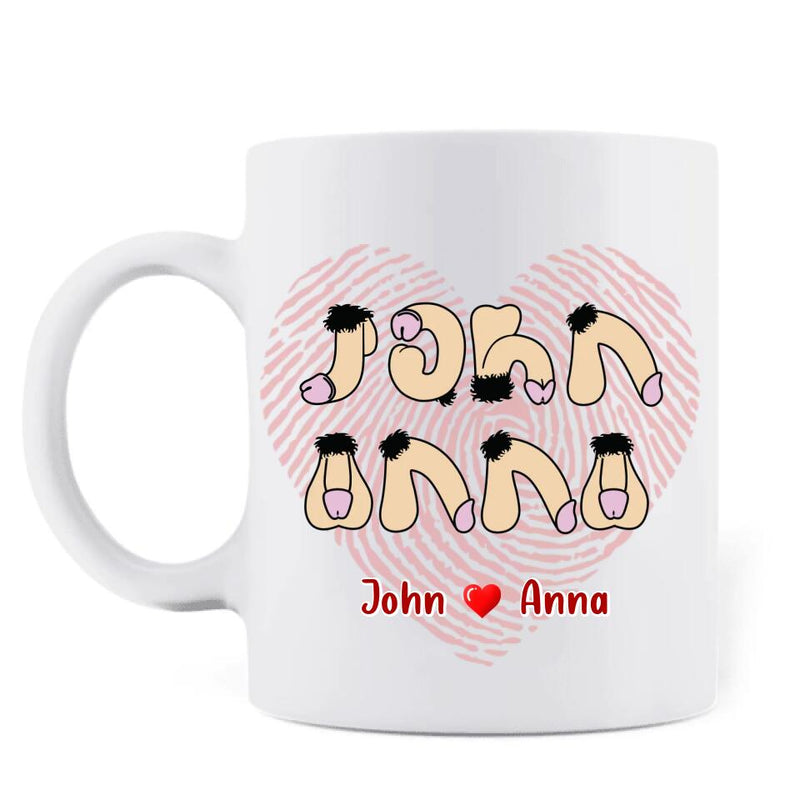 Personalized Coffee Mug - Valentine's Day Gift For Him/Her - I Licked It So It's Mine