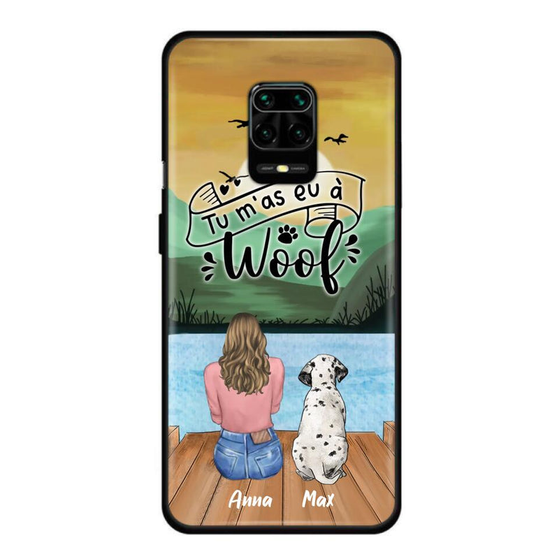 Personalized Dog Mom Phone Case - Gifts For Dog Lover/Mother's Day With Up to 5 Dogs - Tu M'á Eu À Woof - Case For Xiaomi/Oppo/Huawei
