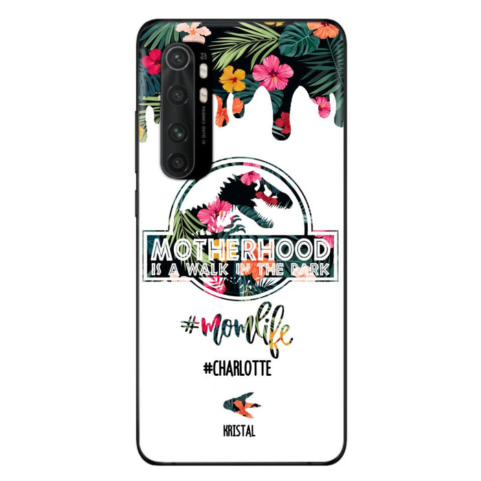Custom Personalized Mama Dinosaur Phone Case - Best Gift For Mothers - Phone Case For Xiaomi, Oppo And Huawei - 2QCGS1