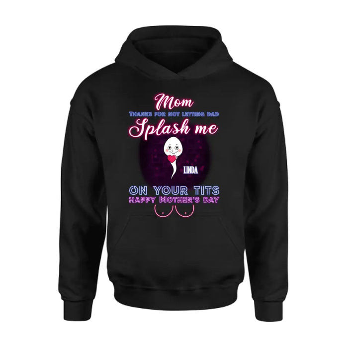 Personalized Sperms Shirt/Long sleeve/Sweatshirt/Hoodie - Best Gift Idea For Mom - Up to 6 Sperms