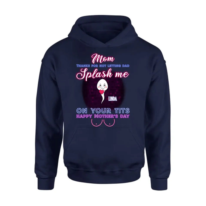 Personalized Sperms Shirt/Long sleeve/Sweatshirt/Hoodie - Best Gift Idea For Mom - Up to 6 Sperms