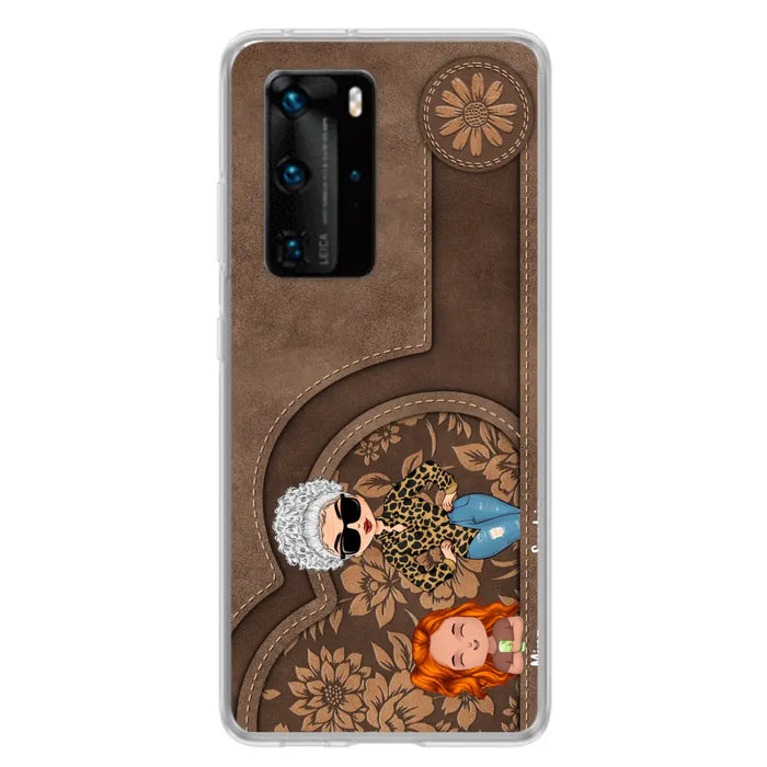 Custom Personalized Grandma Phone Case - Up to 5 Kids - Gift Idea For Grandma/Mother's Day - Case For Xiaomi/ Oppo/ Huawei