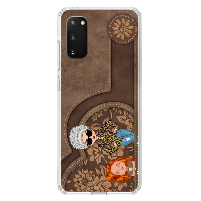 Custom Personalized Grandma Phone Case - Up to 5 Kids - Gift Idea For Grandma/Mother's Day - Case For iPhone And Samsung