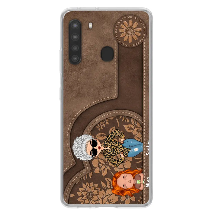 Custom Personalized Grandma Phone Case - Up to 5 Kids - Gift Idea For Grandma/Mother's Day - Case For iPhone And Samsung