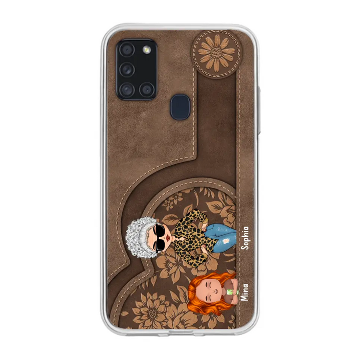 Custom Personalized Grandma Phone Case - Up to 5 Kids - Gift Idea For Grandma/Mother's Day - Case For iPhone And Samsung