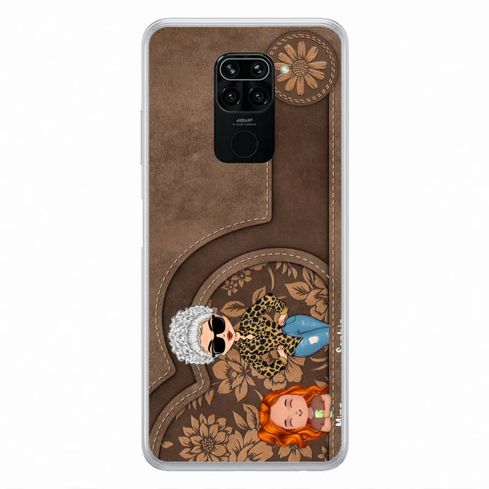 Custom Personalized Grandma Phone Case - Up to 5 Kids - Gift Idea For Grandma/Mother's Day - Case For Xiaomi/ Oppo/ Huawei