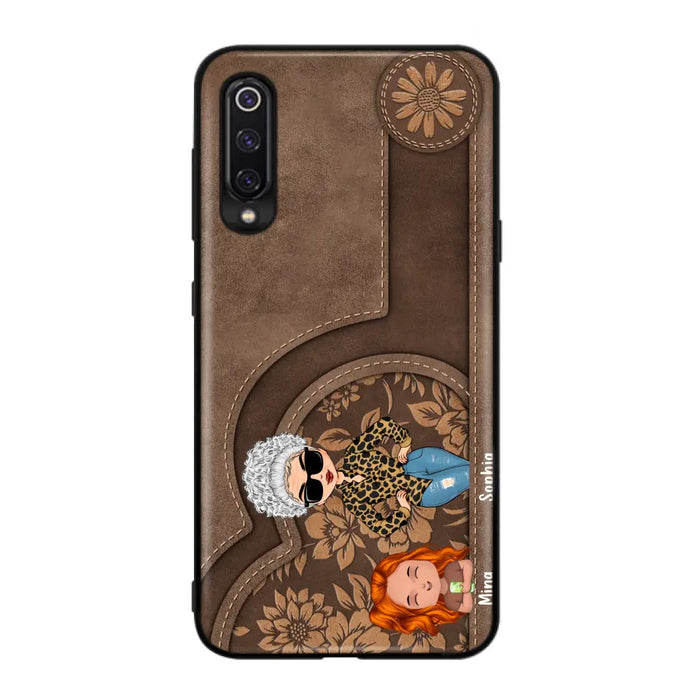 Custom Personalized Grandma Phone Case - Up to 5 Kids - Gift Idea For Grandma/Mother's Day - Case For Xiaomi/ Oppo/ Huawei