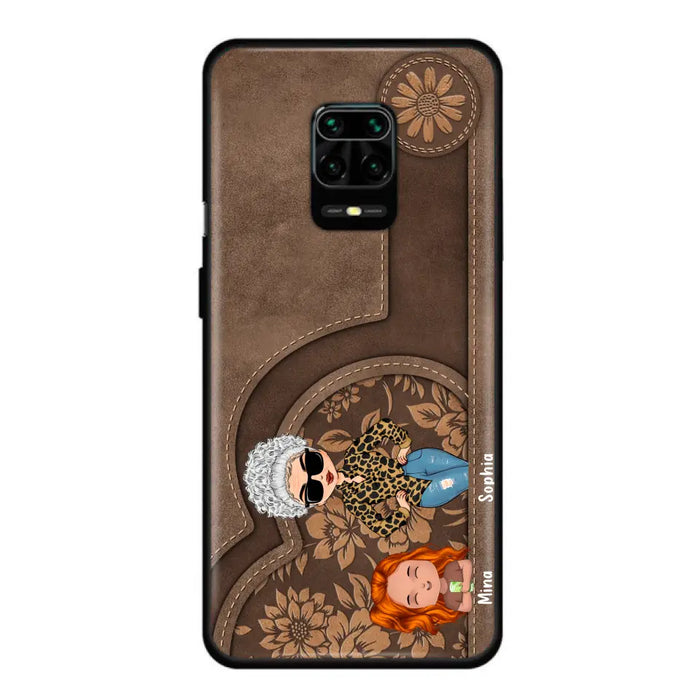 Custom Personalized Grandma Phone Case - Up to 5 Kids - Gift Idea For Grandma/Mother's Day - Case For Xiaomi/ Oppo/ Huawei