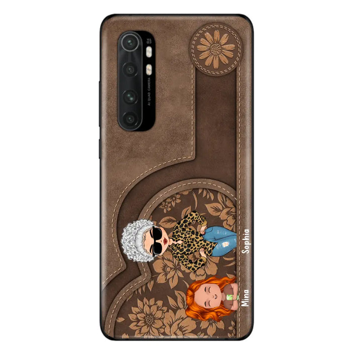 Custom Personalized Grandma Phone Case - Up to 5 Kids - Gift Idea For Grandma/Mother's Day - Case For Xiaomi/ Oppo/ Huawei