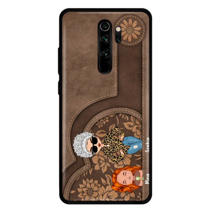 Custom Personalized Grandma Phone Case - Up to 5 Kids - Gift Idea For Grandma/Mother's Day - Case For Xiaomi/ Oppo/ Huawei