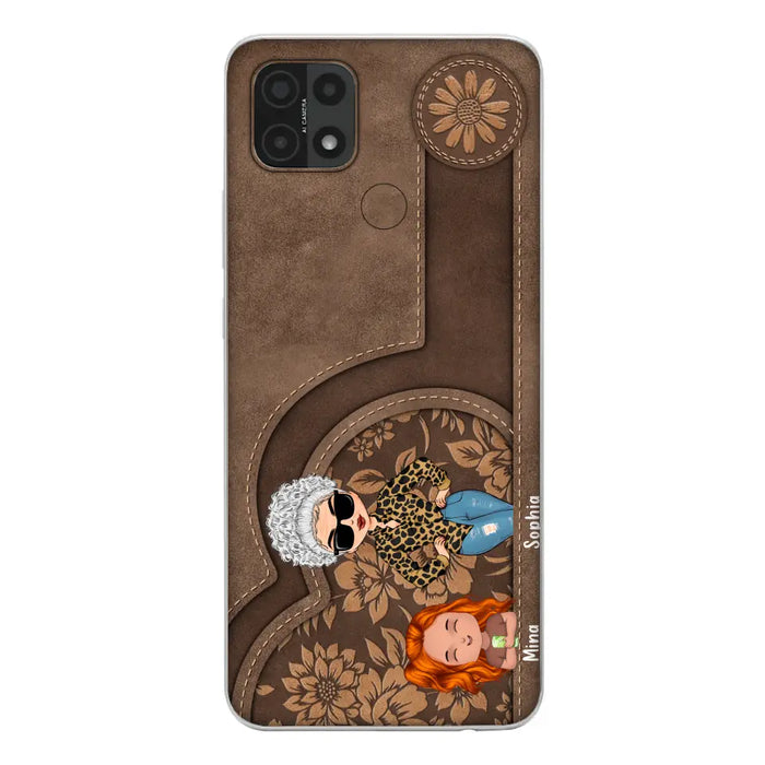 Custom Personalized Grandma Phone Case - Up to 5 Kids - Gift Idea For Grandma/Mother's Day - Case For Xiaomi/ Oppo/ Huawei