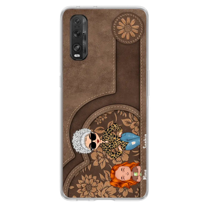 Custom Personalized Grandma Phone Case - Up to 5 Kids - Gift Idea For Grandma/Mother's Day - Case For Xiaomi/ Oppo/ Huawei