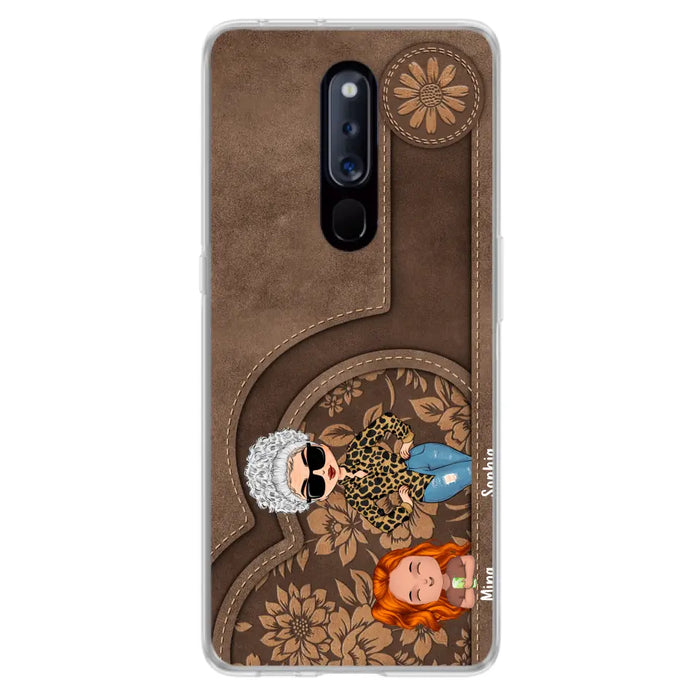 Custom Personalized Grandma Phone Case - Up to 5 Kids - Gift Idea For Grandma/Mother's Day - Case For Xiaomi/ Oppo/ Huawei