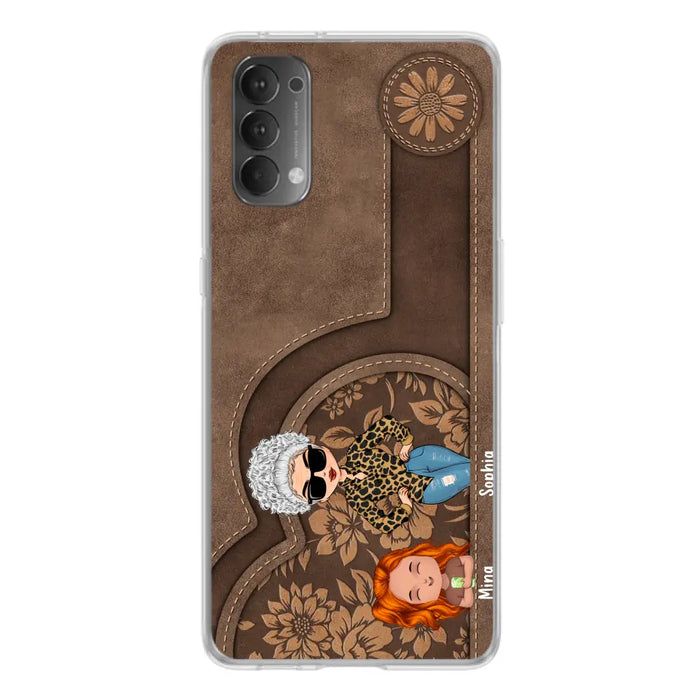 Custom Personalized Grandma Phone Case - Up to 5 Kids - Gift Idea For Grandma/Mother's Day - Case For Xiaomi/ Oppo/ Huawei