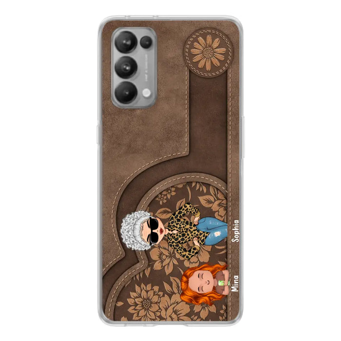 Custom Personalized Grandma Phone Case - Up to 5 Kids - Gift Idea For Grandma/Mother's Day - Case For Xiaomi/ Oppo/ Huawei