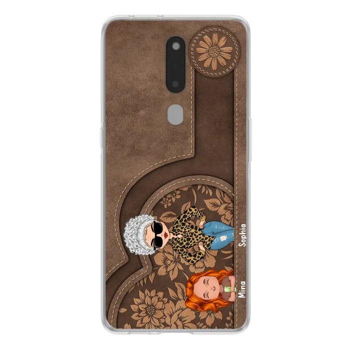 Custom Personalized Grandma Phone Case - Up to 5 Kids - Gift Idea For Grandma/Mother's Day - Case For Xiaomi/ Oppo/ Huawei