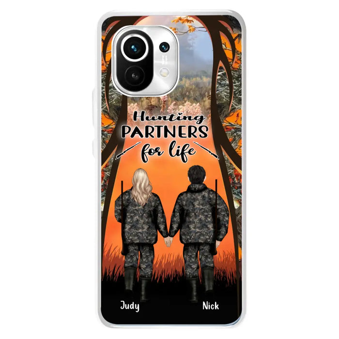 Custom Personalized Hunting Phone Case - Gift Idea For Couple/Hunting Lovers - Hunting Partners For Life - Case for Xiaomi/Huawei/Oppo