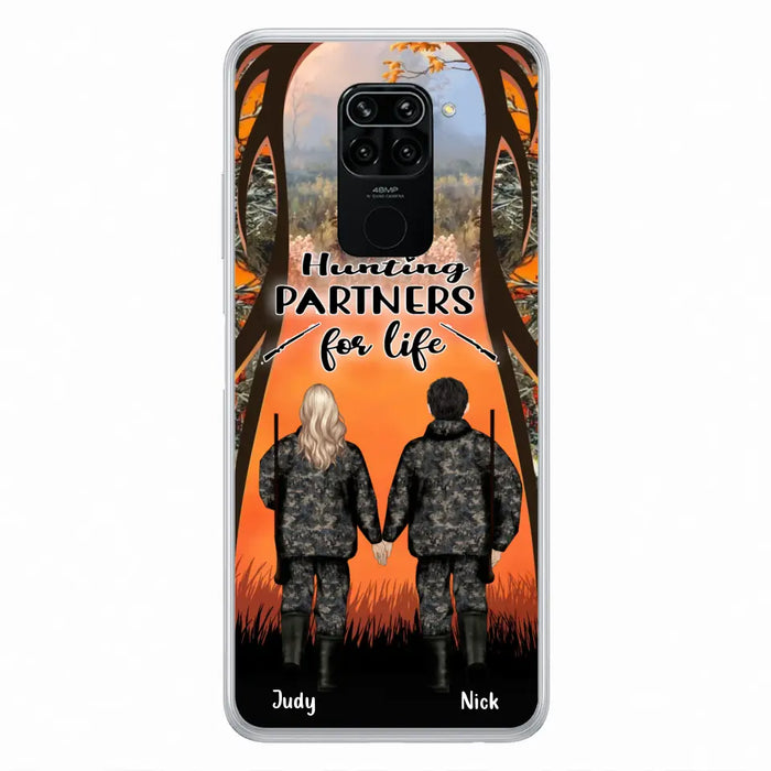 Custom Personalized Hunting Phone Case - Gift Idea For Couple/Hunting Lovers - Hunting Partners For Life - Case for Xiaomi/Huawei/Oppo