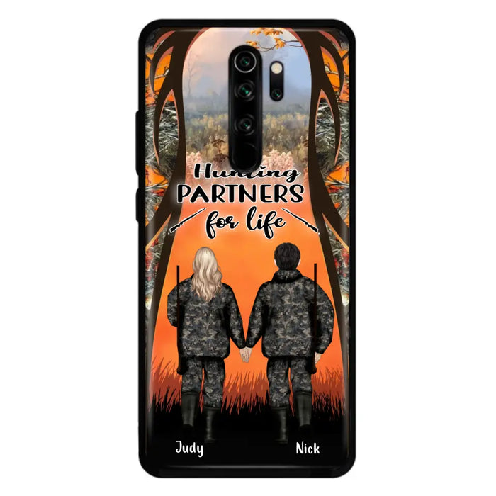 Custom Personalized Hunting Phone Case - Gift Idea For Couple/Hunting Lovers - Hunting Partners For Life - Case for Xiaomi/Huawei/Oppo