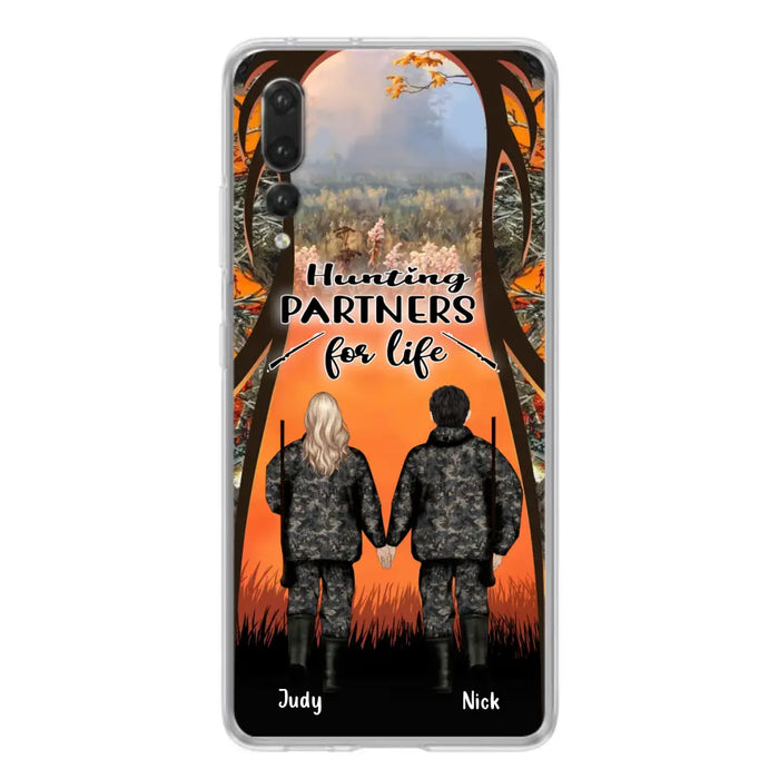 Custom Personalized Hunting Phone Case - Gift Idea For Couple/Hunting Lovers - Hunting Partners For Life - Case for Xiaomi/Huawei/Oppo