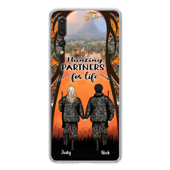 Custom Personalized Hunting Phone Case - Gift Idea For Couple/Hunting Lovers - Hunting Partners For Life - Case for Xiaomi/Huawei/Oppo