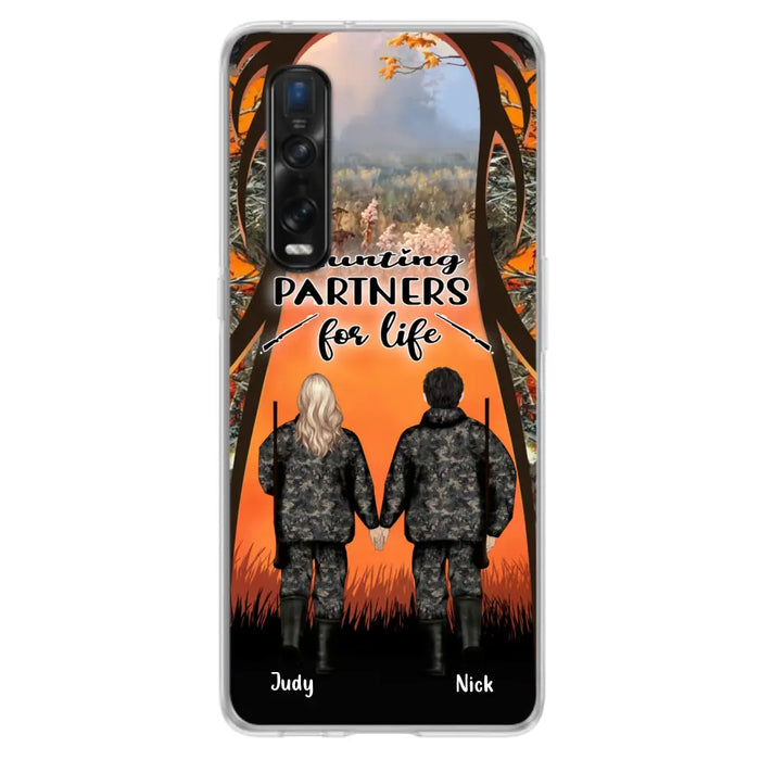 Custom Personalized Hunting Phone Case - Gift Idea For Couple/Hunting Lovers - Hunting Partners For Life - Case for Xiaomi/Huawei/Oppo