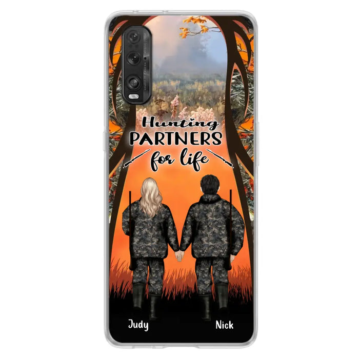 Custom Personalized Hunting Phone Case - Gift Idea For Couple/Hunting Lovers - Hunting Partners For Life - Case for Xiaomi/Huawei/Oppo