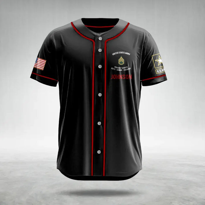 Personalized Veteran AOP Baseball Jersey - Gift Idea For Veteran/Father's Day - We Don't Know Them All But We Owe Them All