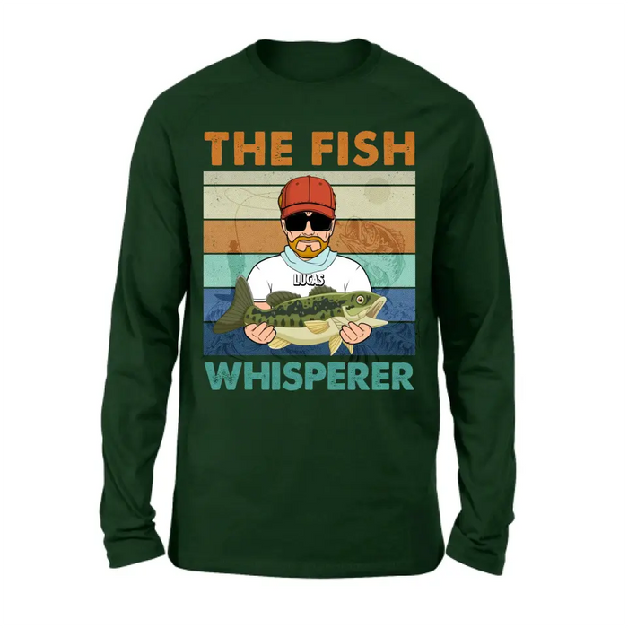 Personalized Fishing Shirt - Gift Idea For Father's Day/ Fishing Lovers - The Fish Whisperer