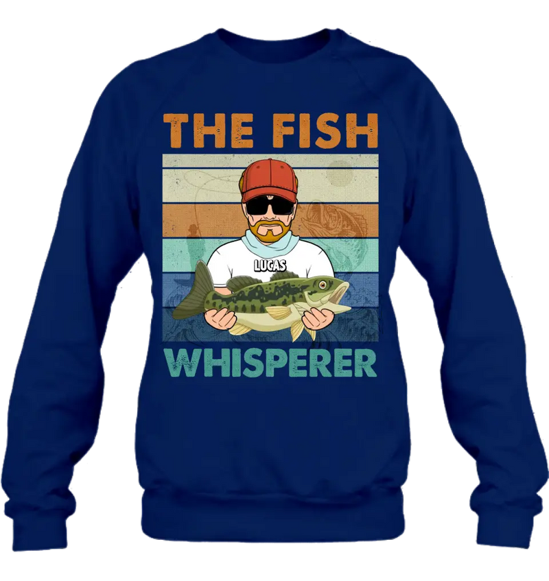 Personalized Fishing Shirt - Gift Idea For Father's Day/ Fishing Lovers - The Fish Whisperer