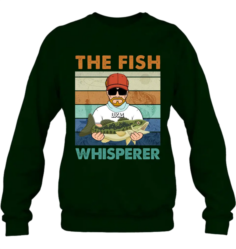 Personalized Fishing Shirt - Gift Idea For Father's Day/ Fishing Lovers - The Fish Whisperer