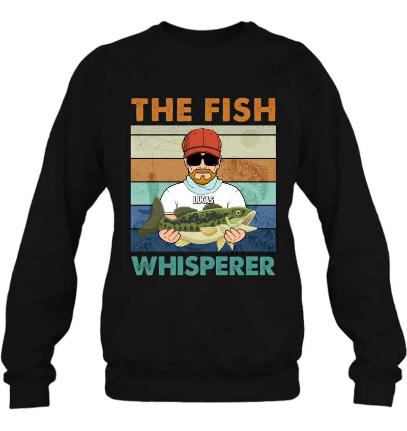 Personalized Fishing Shirt - Gift Idea For Father's Day/ Fishing Lovers - The Fish Whisperer