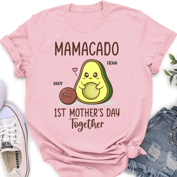 Personalized 1st Mother's Day Together Shirt/ Onesie - Gift Idea For Mother's Day/ Baby - Mamacado/ Babycado