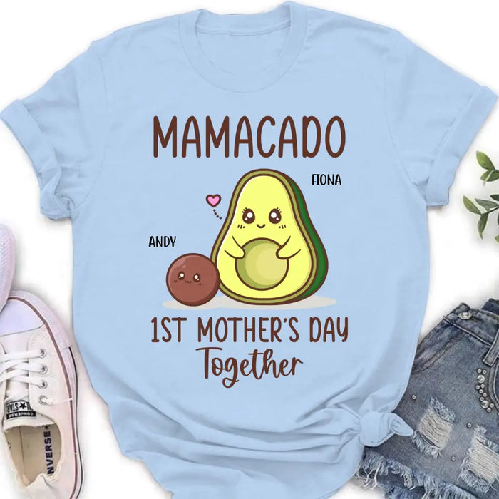 Personalized 1st Mother's Day Together Shirt/ Onesie - Gift Idea For Mother's Day/ Baby - Mamacado/ Babycado