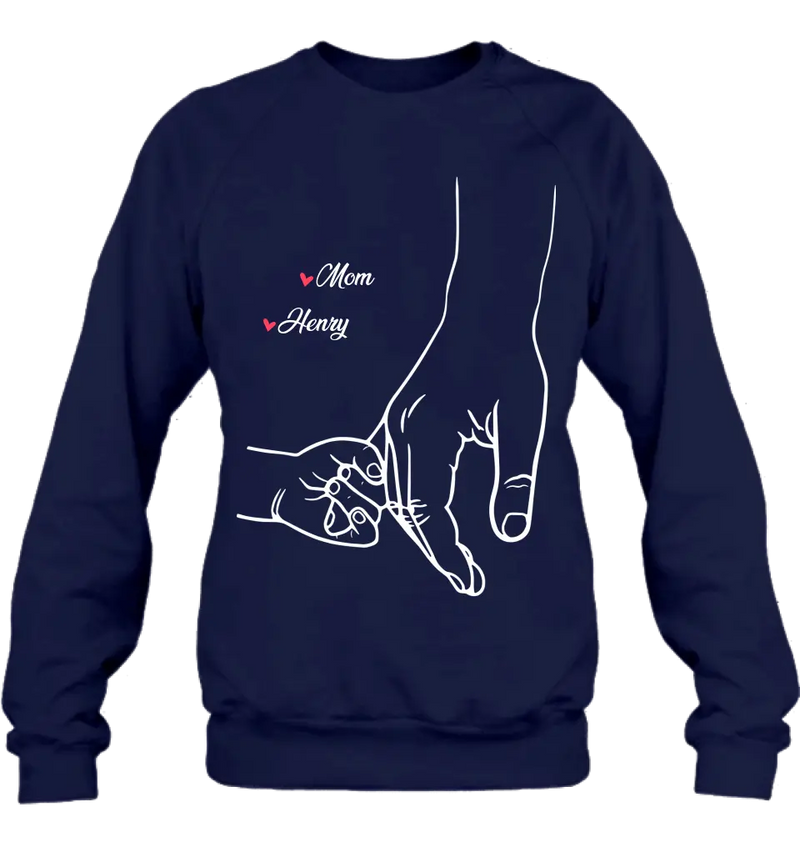 Personalized Mom & Kids Custom Name Shirt/Hoodie - Gift Idea For Mother/Kids/Mother's Day - Up to 5 Kids
