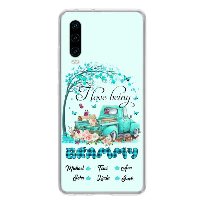Custom Personalized Phone Case - I Love Being Grandma - R5OIKQ -TQ