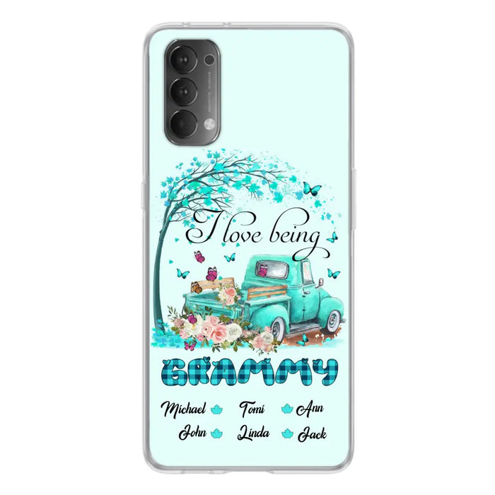 Custom Personalized Phone Case - I Love Being Grandma - R5OIKQ -TQ
