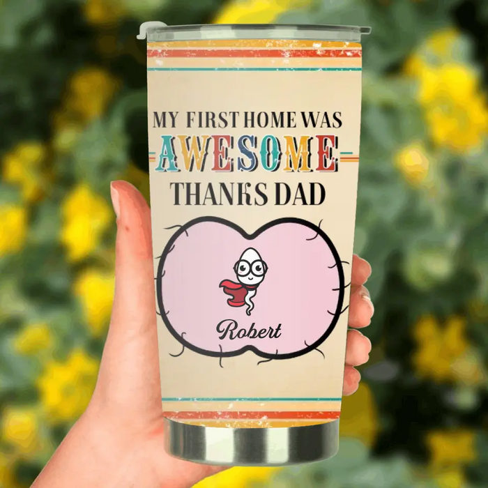 Custom Personalized Sperms Tumbler - Gift Idea From Kids to Father/ For Father's Day - Upto 5 Sperms